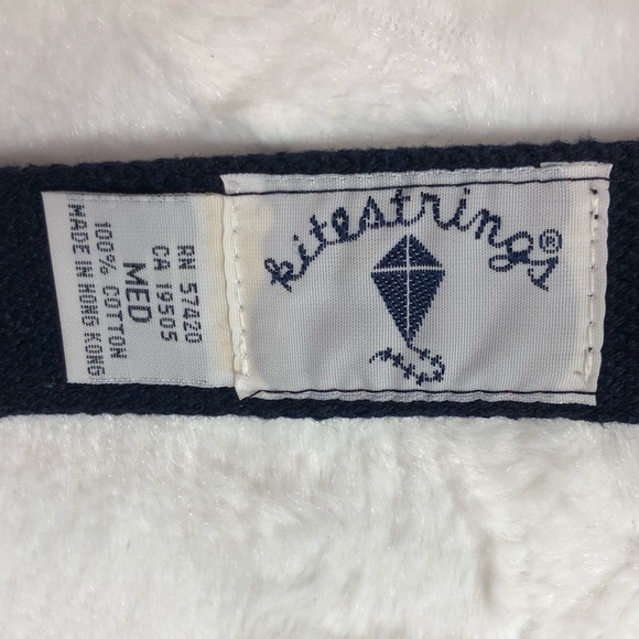 Kitestrings Red Plaid Dress Belt size Medium - Picture 3 of 10